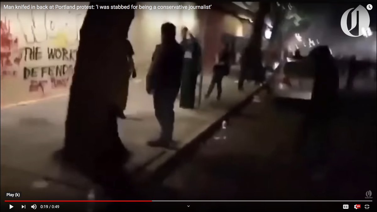 I wonder who the man confronting Hampe is?