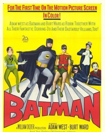 60s_Batman's tweet photo. Batman: The Movie was released in theaters 54 years ago today. https://t.co/pJvTGXfgCL