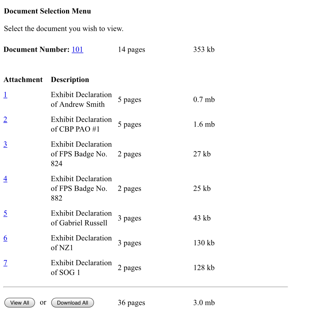 NOW on to the Federal Defendants- they just docketed a motion of reconsideration & declarations It will cost you about $3.60 or you can give me a few minutes to pull them down & upload to a public drive (remember I have an Index Folder on my drive) https://ecf.ord.uscourts.gov/doc1/15107622629?caseid=153126