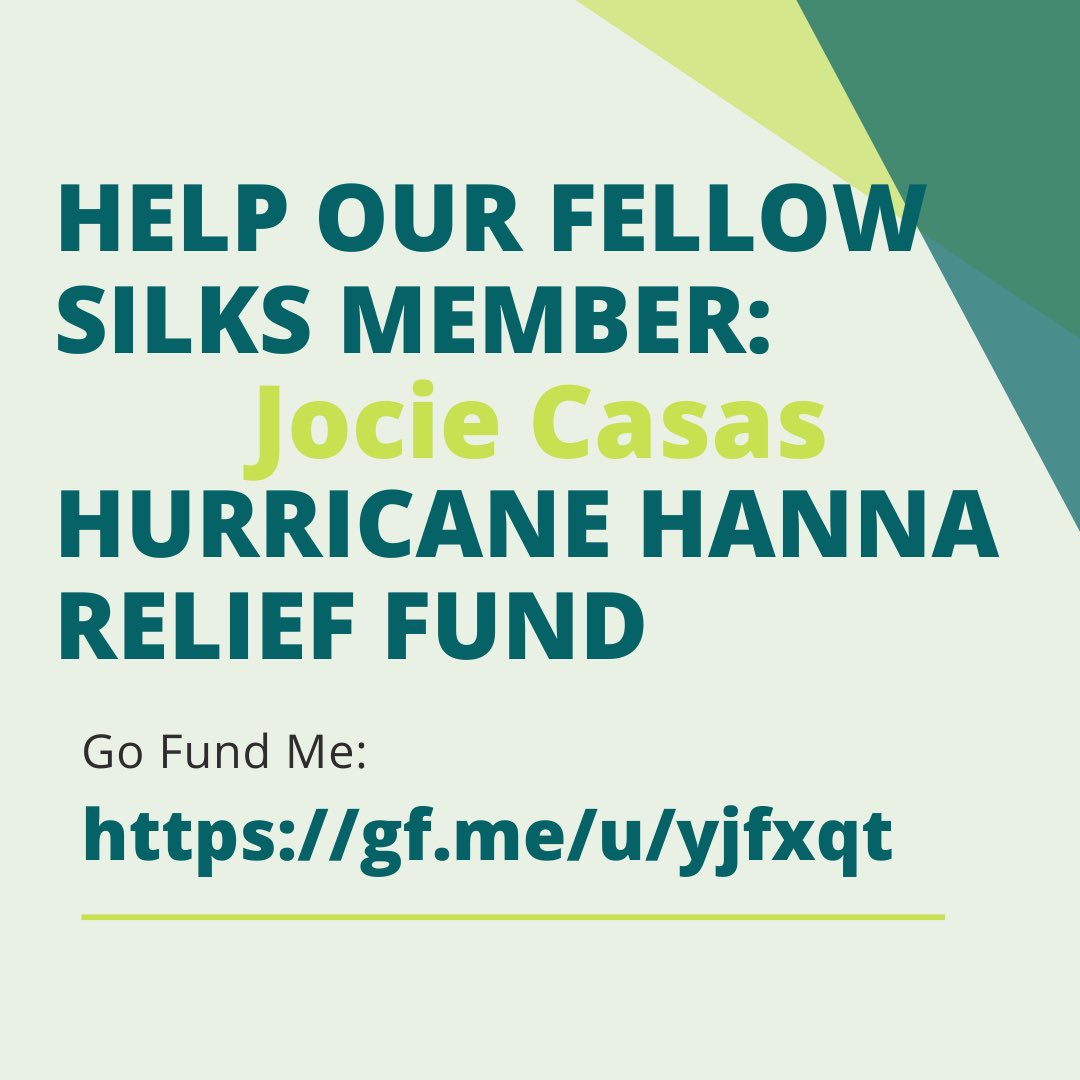 TexasColorGuard's tweet image. Dear friends of the Texas Colorguard,

Our silks member Jocie Casas has been affected by Hurricane Hanna and needs our help. A telephone pole fell on her home and destroyed her parents bedroom. If you’re able, please consider donating to her Go Fund Me.

gf.me/u/yjfxqt