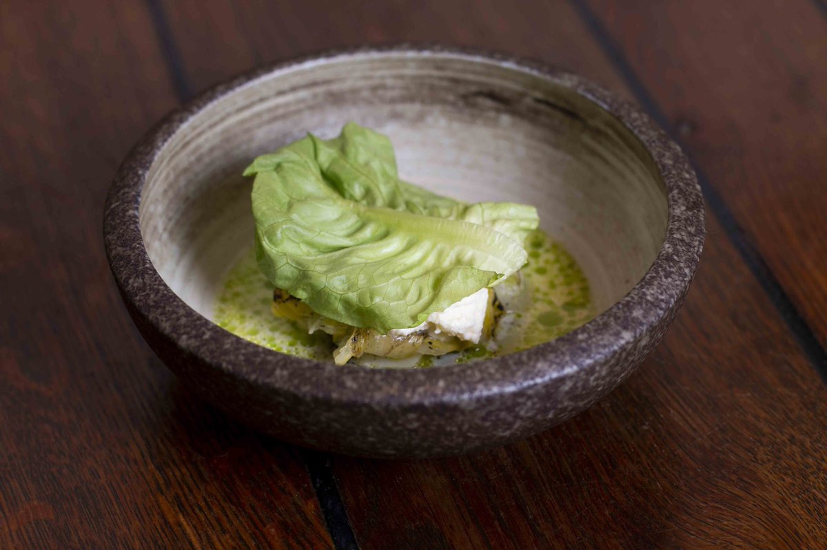Mark Jarvis (@chefmarkjarvis) on Twitter photo • Fermented lettuce • wild garlic •seaweed • potato • homemade curd •
With a dish this good, you’ll suddenly be happy to eat your greens!
Spice up your dinner plans <a href="/AngloFarringdon/">Anglo Farringdon</a> this weekend, we still have some availability on Saturday. • Fermented lettuce • wild garlic •seaweed • potato • homemade curd •
With a dish this good, you’ll suddenly be happy to eat your greens!
Spice up your dinner plans <a href="/AngloFarringdon/">Anglo Farringdon</a> this weekend, we still have some availability on Saturday.