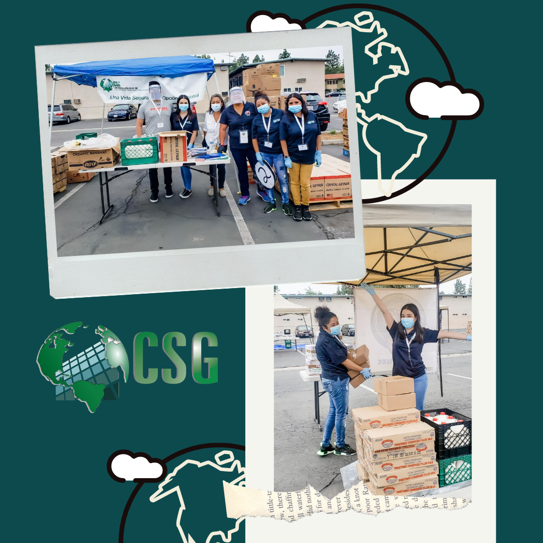 CSGCARES's tweet photo. Throwback to last month when some of the CSG team helped the United Across Borders Foundation with a food distribution and pantry packages to the community. #unitedwemakeadifference #covid19 #csgcares #throwbackthursday

https://t.co/L74iCpqgPD https://t.co/zipKL5pLWT