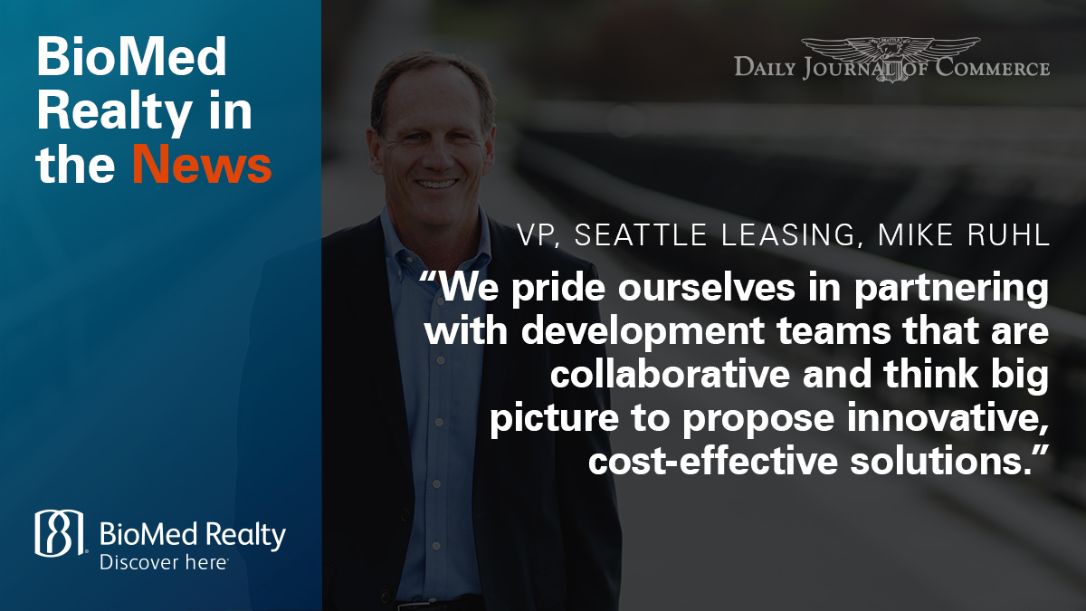 BioMedSeattle's tweet photo. Seattle has long been known as a destination for incubators and startups. Learn how BioMed Realty has invested in this urban life science hub with its newest 500K SF development, Dexter Yard. #lifesciences https://t.co/YbKsX9o0pI https://t.co/M4JbAloU0Q