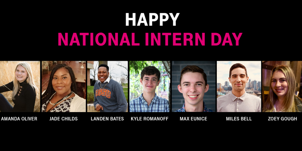 I can't let #NationalInternDay go by without giving a BIG shout out to our 2020 C&amp;CE Summer Interns 🤗 Doing a virtual internship is not easy, but they have all handled it like rock stars ⭐️ We are so lucky to have them!!