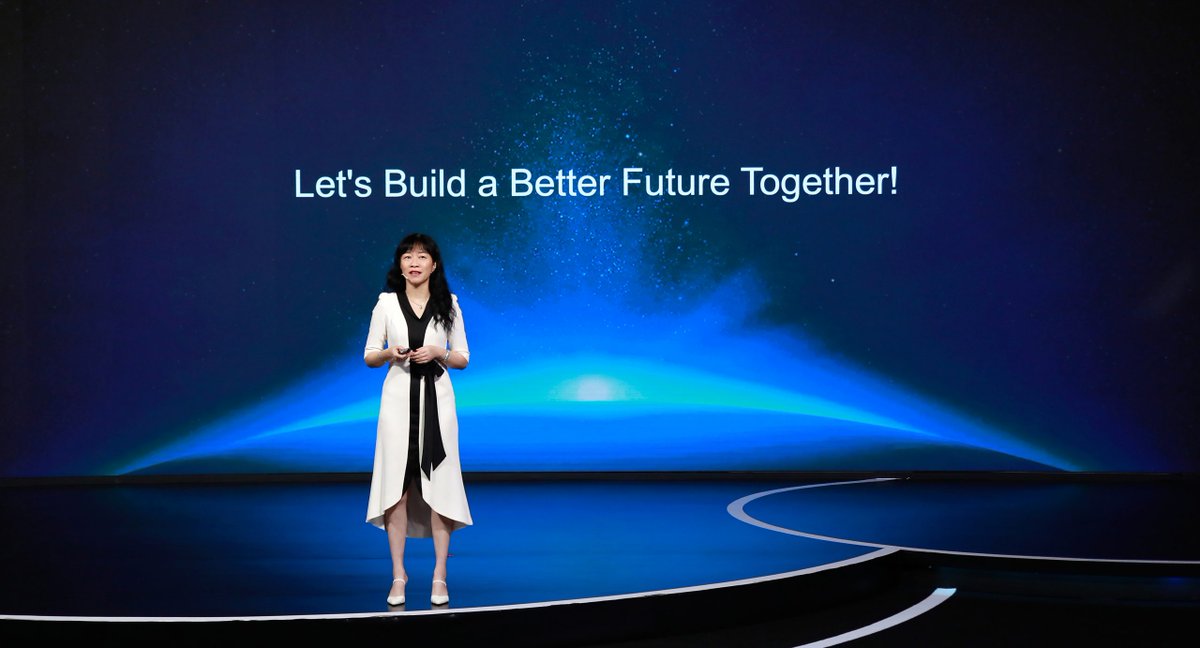 HuaweiOZ's tweet photo. Speaking at the #BetterWorldSummit in #Shenzhen @Huawei SVP Catherine Chen delivered a keynote emphasizing that government's must work together to address the shared challenges that have emerged as a result of the COVID-19 pandemic. #auspol #ausbiz https://t.co/Nub83n5DjT https://t.co/rBDW5rfcax