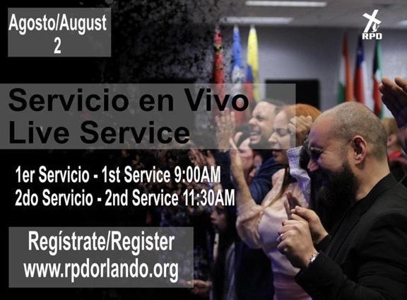 RPD_Orlando's tweet photo. Servicio Del Domingo - https://t.co/0HhZPYOYJs https://t.co/44riJCbcfP