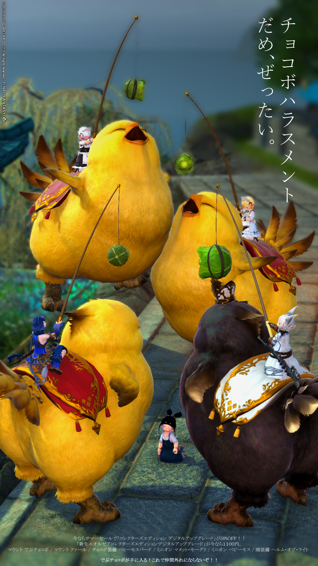 ヤオト Rio でぶチョコボハラスメントを受けた Ff14 でぶチョコボ 今なら半額 新生だけだと1100円 全部買うと3300円 結構いろいろついてくるからお得だよ なお まだ買っていない模様 T Co Lzz3lghwgm Twitter ヤオト Rio でぶチョコボハラスメントを受けた Ff14 でぶチョコボ 今なら半額 新生だけだと1100円 全部買うと3300円 結構いろいろついてくるからお得だよ なお まだ買っていない模様 T Co Lzz3lghwgm Twitter