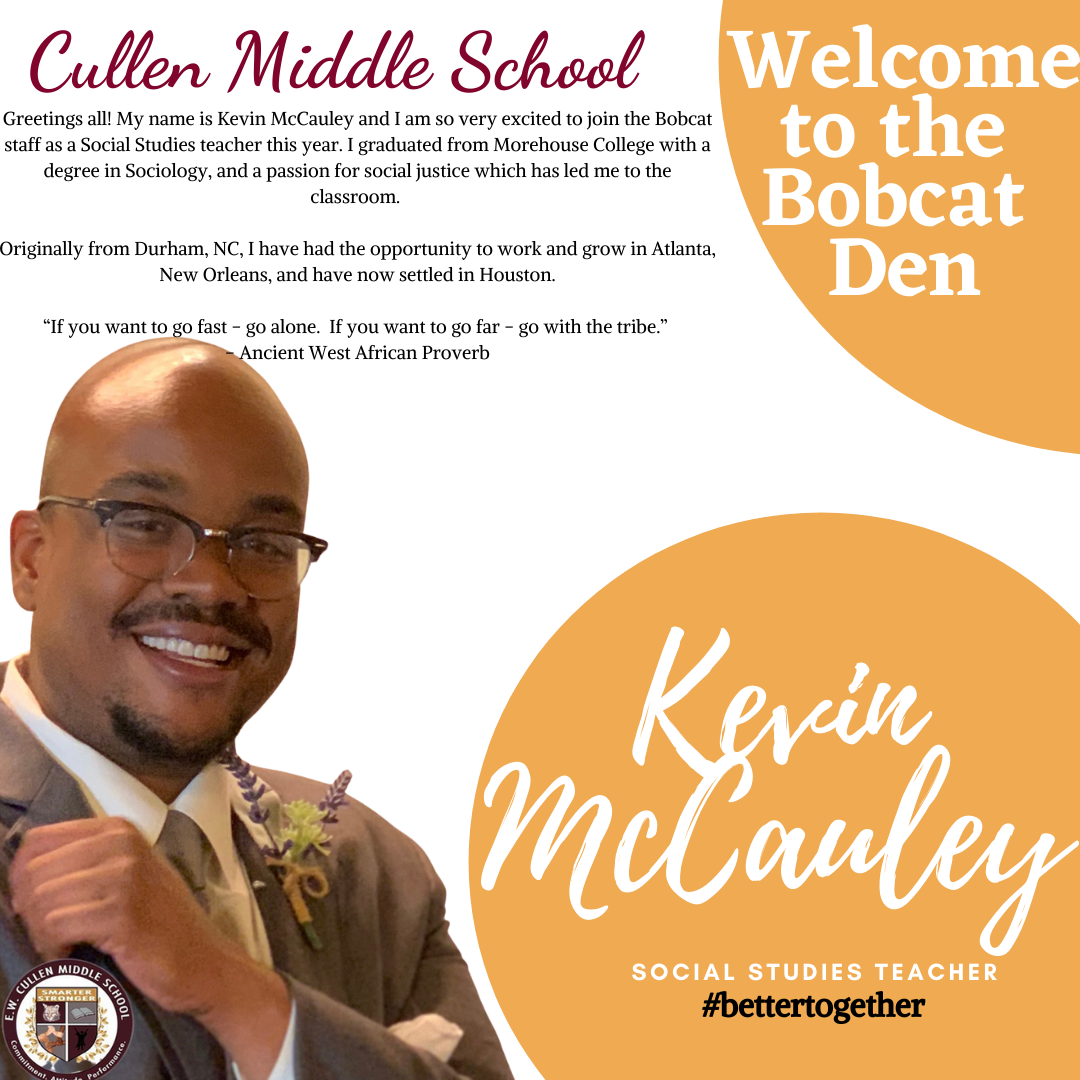 Cullen_Bobcats's tweet photo. Welcome to the Bobcat Family Kevin McCauley🖐🏾#Cullen #CullenMS #CullenBobcats https://t.co/O9nMNeQqUQ