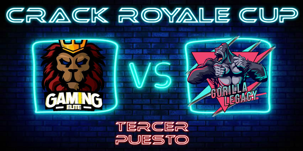 ¡¡¡Hoy se define el tercer y cuarto puesto de la copa!!!
#ClashRoyale  

Partido 31:

@EliteGamingTM VS <a href="/gorilla_legacy/">Gorilla Legacy</a> 

¿Quién conseguirá el tercer lugar en esta cuarta edición?
