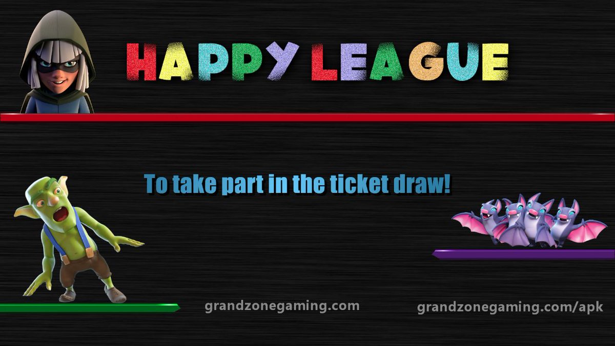 💵 200$ prize pool tournament

To take part in the ticket draw you must:

 ❤  like this post

  🔭 follow us

 📈  retweet

 👥  mark 2 friend

 📋 Read the rules on our website grandzonegaming.com