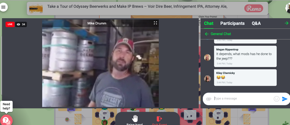 angiesnowmiami's tweet photo. When in Colorado, do as Coloradans do... beer tour of Odyssey Beerworks! Of course, to research #beertrademarks and #beertradesecrets #tradesecrets #RMIPI2020 https://t.co/jU4Wi7Beba