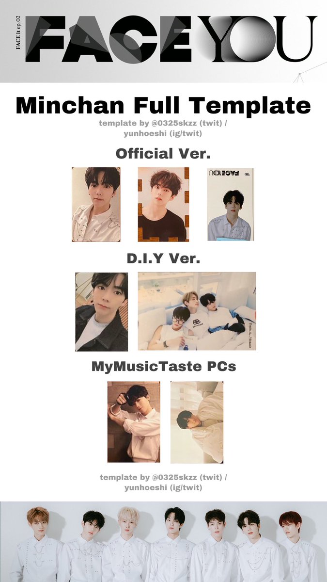 Verivery member face you template part one!