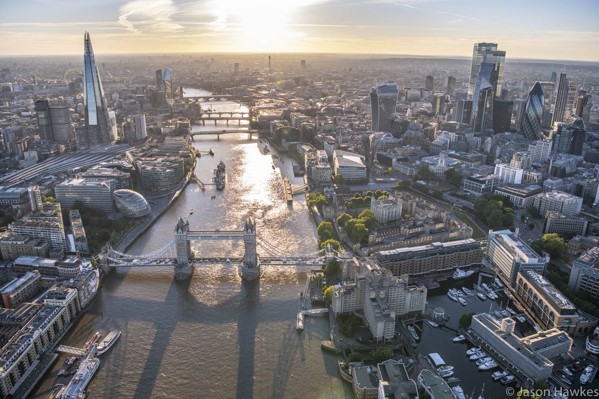 #London this evening.