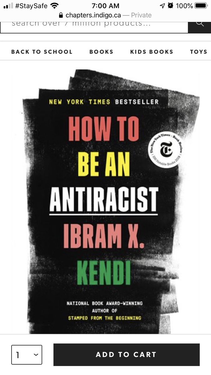 While waiting for guidelines and re-entry plans... digging deeper into acknowledging and actively fighting racism. #lifelonglearning