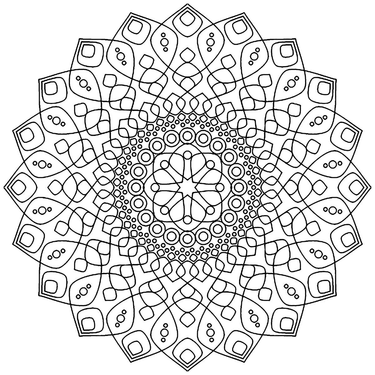 ProtectConnect2's tweet photo. “Coloring mandalas allows the brain to enter a peaceful state and to be focused on filling in the geometrical shapes instead of thinking about their worries.” -Carl Jung
Feel free to print and color this mandala or color the one we drew together yesterday.
#mentalhealth #selfcare https://t.co/Kcbf2F4T5n