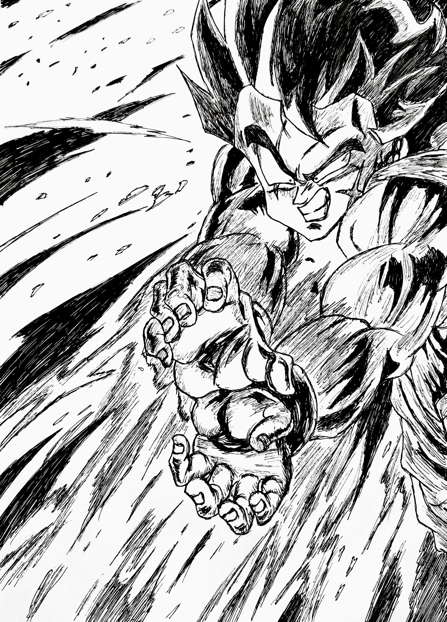 10円船長 はぁぁぁぁぁ ボールペン画 模写 ドラゴンボール ドラゴンボールレジェンズ ヤムチャ かめはめ波 T Co Azo9frlfsm Twitter