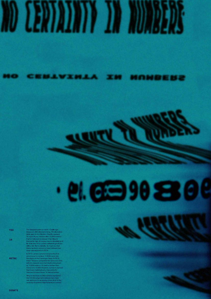 fhmcalpi's tweet photo. #coca4 ISTD Significance of numbers brief; Sophie Wells quest is finding numerical answers in the uncertainty of the ocean. A case study of two deep sea divers debate over who’s Challenger Deep Dive was the record breaking number. https://t.co/ReAC4xMxYe