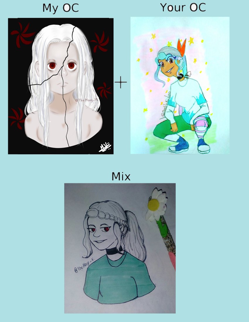 JoyNekitoo's tweet photo. Aki my versión del personaje que creo mi Amix @TheMary_V espero que les guste UvU ❤👌

(Derechosalaartista)
#art #oc #Colors #fucion https://t.co/u2Q7TuQBhS