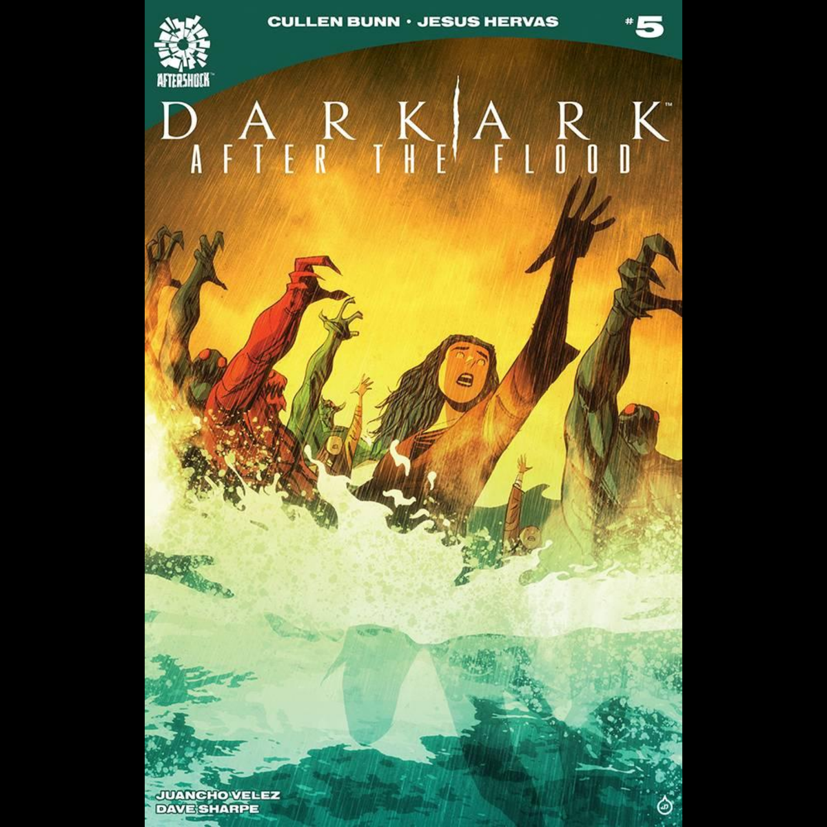 AfterShockComix's tweet photo. Caught between the monsters she knows and those she doesn't, Khalee has her hands full as this chapter of the DARK ARK saga comes to a close...

💥 DARK ARK: AFTER THE FLOOD #5 is on sale now! Find it at #comic stores to read the powerful conclusion: https://t.co/Jg8r4ZIzlN