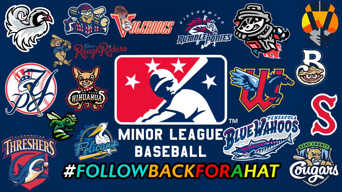 KCCougars's tweet photo. Hit retweet, you might just win a hat👀

#followbackforahat winners are announced tomorrow! Good luck

Say hi to your favorite #MiLB team below for extra entries👋 https://t.co/US0rzq3ZbA
