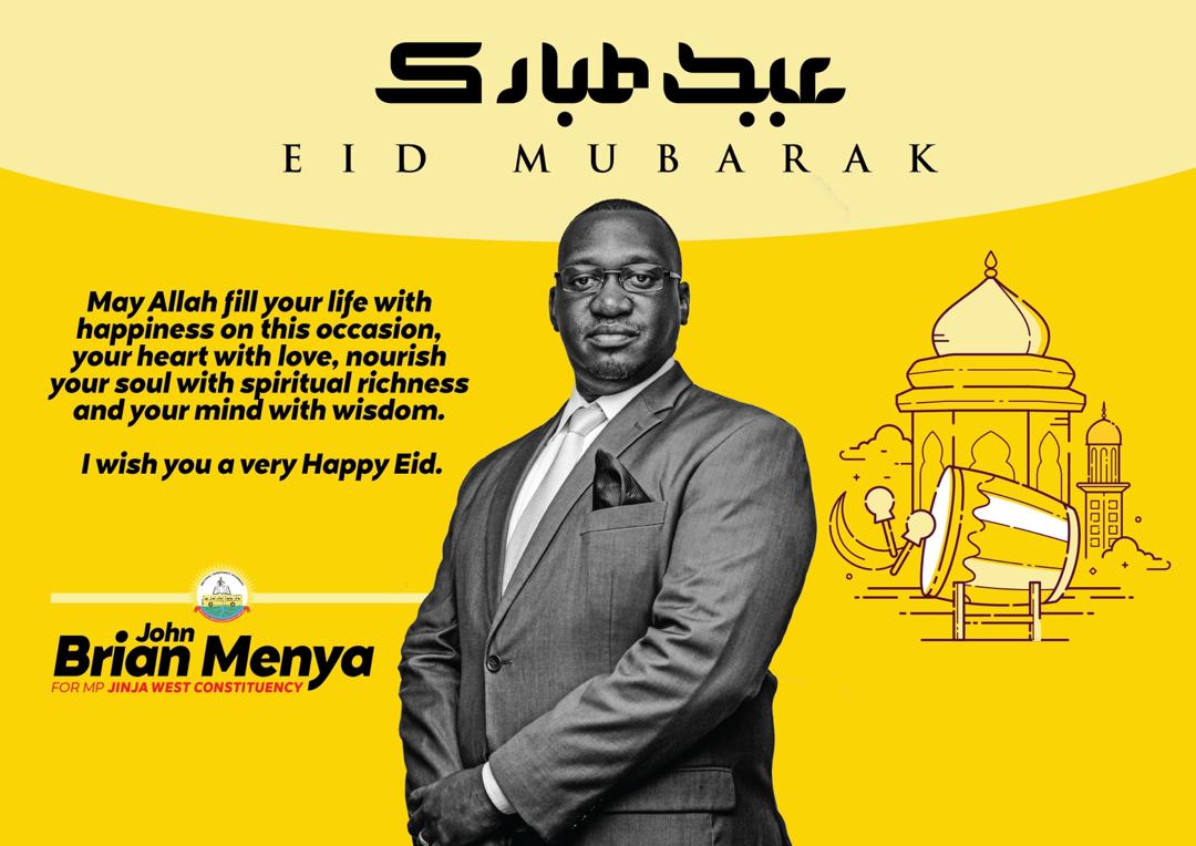 johnbmenya's tweet photo. I wish you a way Happy Eid. 
@johnbmenya @KagutaMuseveni @kizzabesigye1 https://t.co/qOCQ92bIPX
