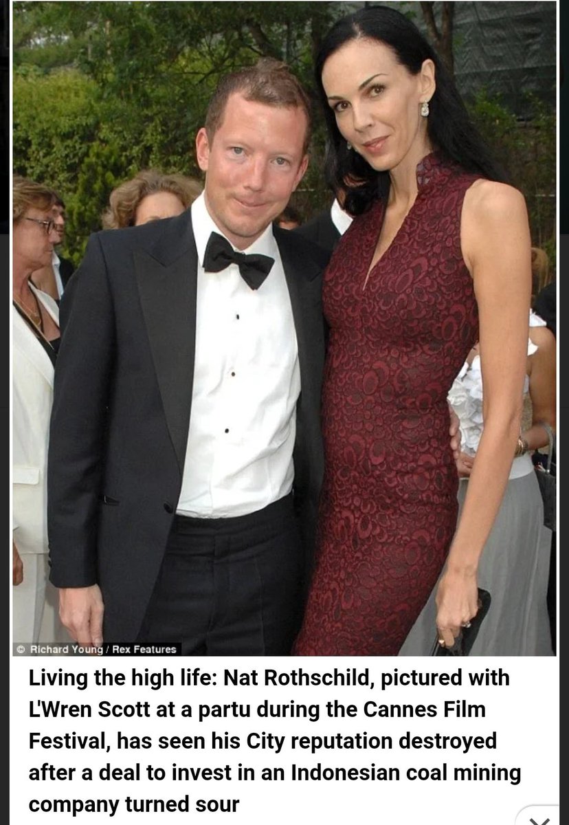 After L'Wren Scott, GF of Mick Jagger committed suicide, it was found out that he had started dating someone else 3 weeks before her death. She cut her family out of her will and left everything to Jagger. She had previously dated Nat Rothschild, Jacob Rothschild's only son.