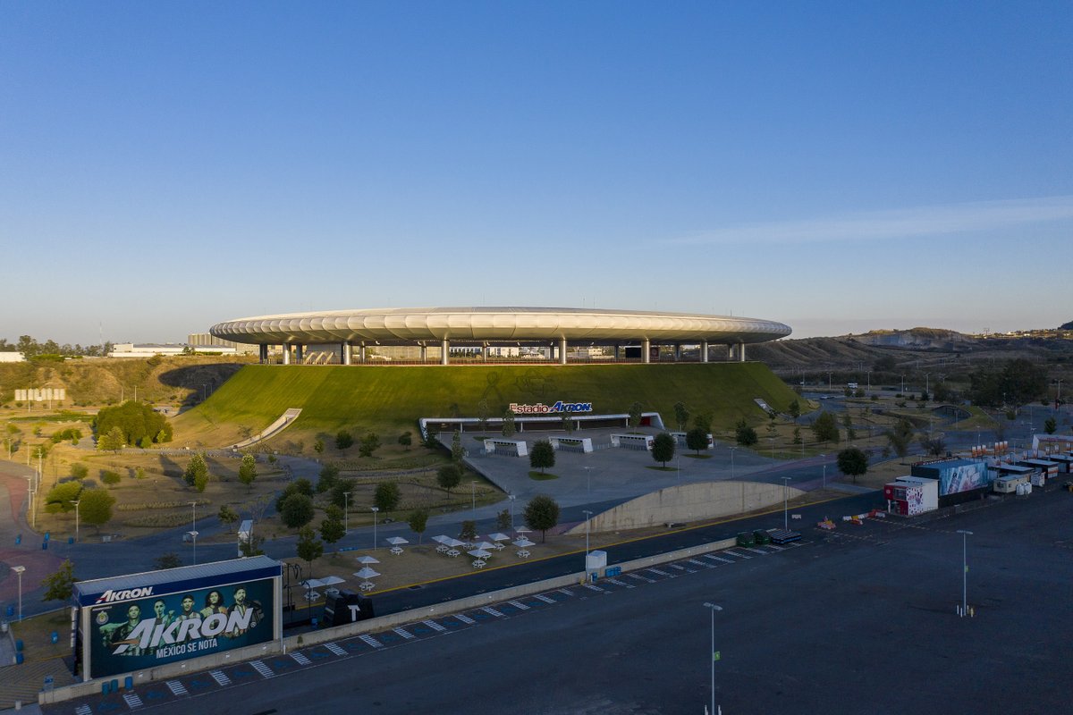 EstadioAKRON's tweet photo. 🤩 Todos los ángulos de esta su casa, la #FortalezaSagrada . https://t.co/SDtQVCSAM7
