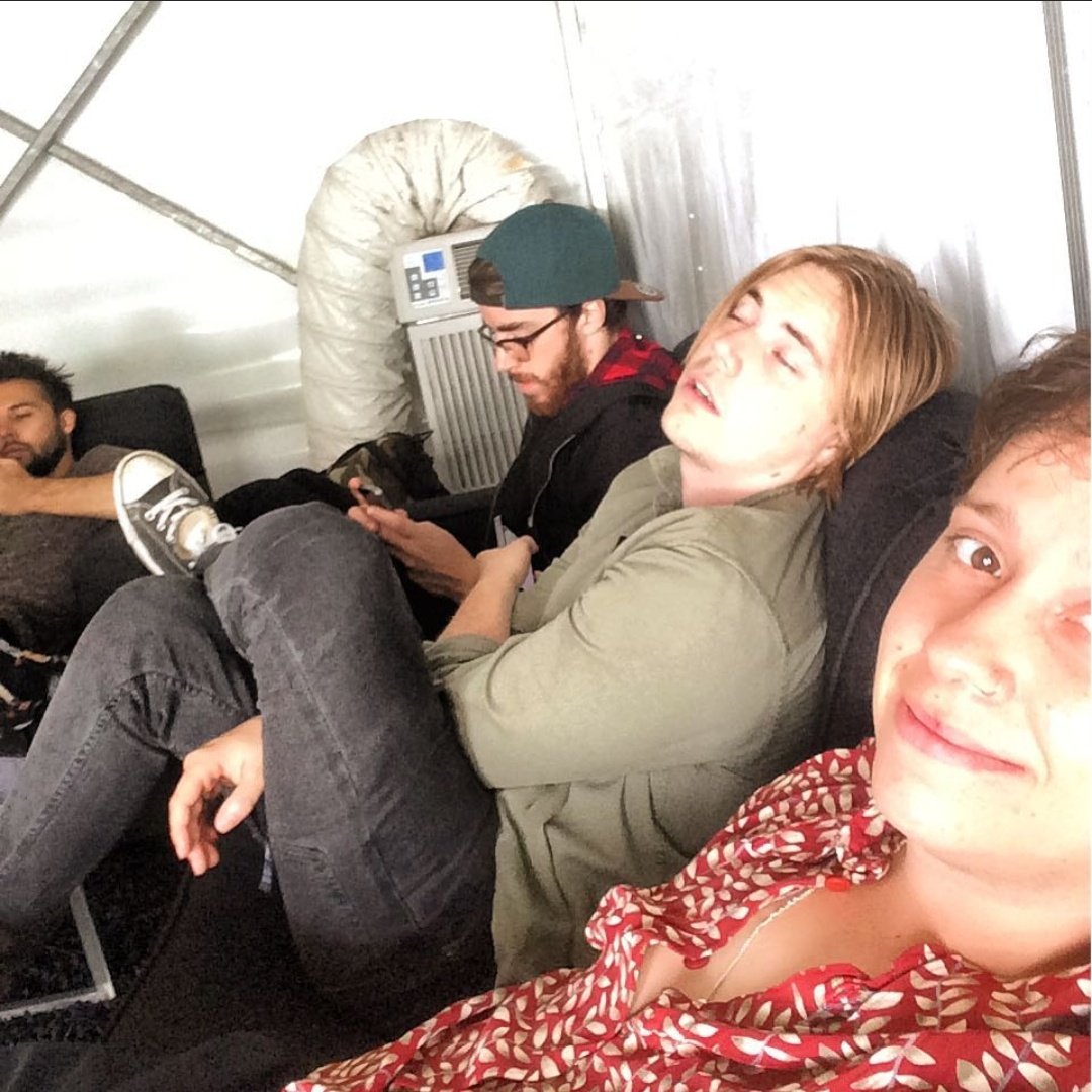 :: Four years ago boys posted the pic from Lolla ::