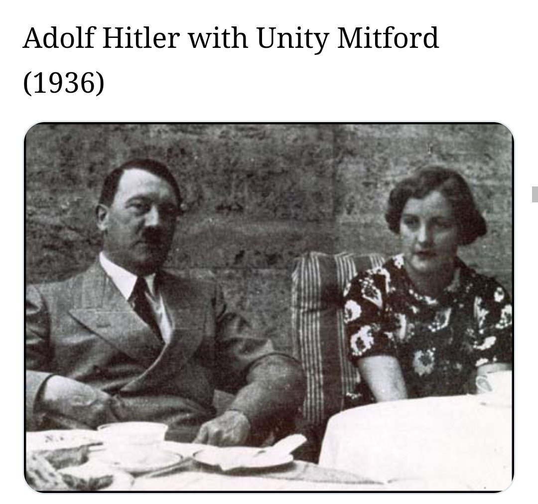 Unity Mitford became obsessed with Hitler. After stalking him and garnering his attention they began a relationship, that at one point was so threatening to Eva Braun that she attempted suicide. https://www.thehistoryreader.com/military-history/when-hitler-took-cocaine-hitlers-english-girlfriend/