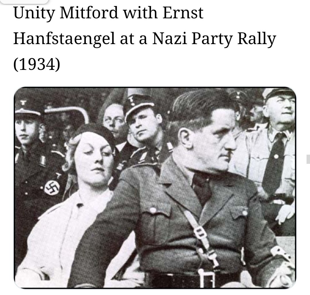 Unity Mitford became obsessed with Hitler. After stalking him and garnering his attention they began a relationship, that at one point was so threatening to Eva Braun that she attempted suicide.  https://www.thehistoryreader.com/military-history/when-hitler-took-cocaine-hitlers-english-girlfriend/