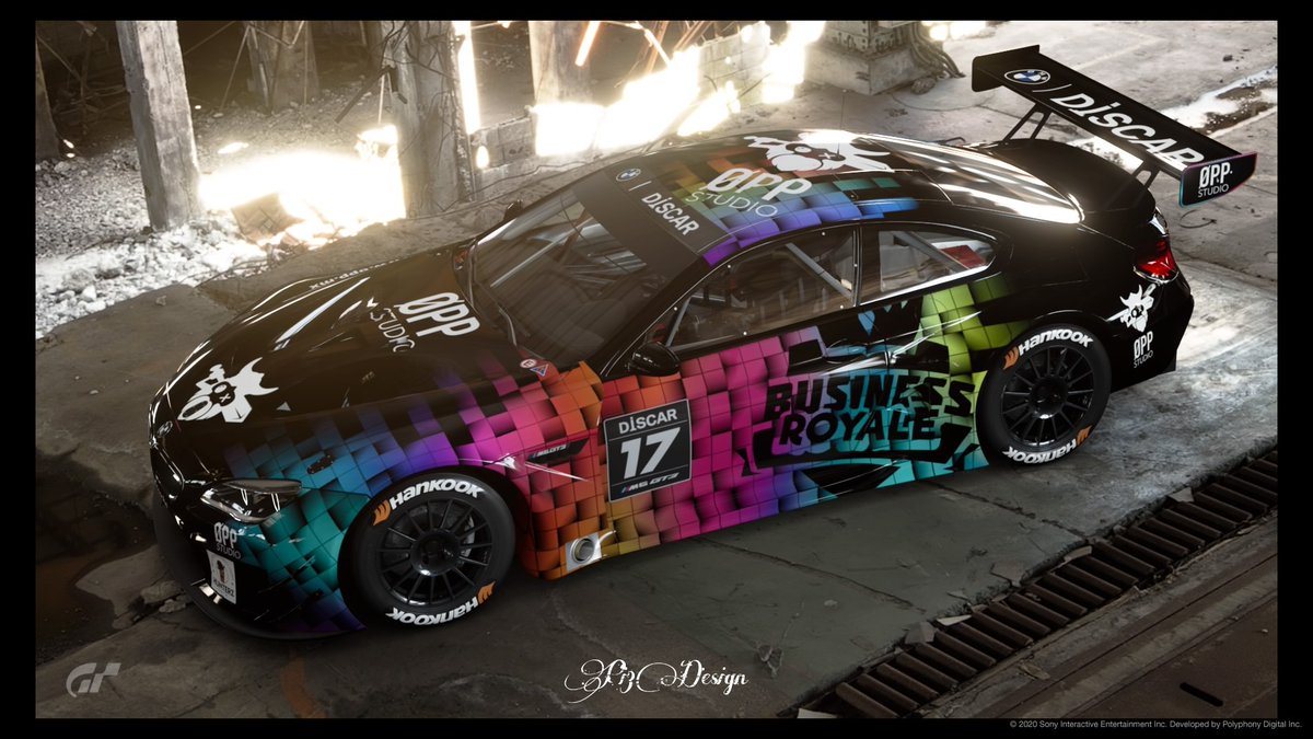 Pi3Design's tweet image. Hello,
3 hundreds Stickers on this M6 Gt3, Pixel 3D effect. 

#BMW #bmwfans #GranTurismo #oppstudio #race #GranTurismo7 #GTSport