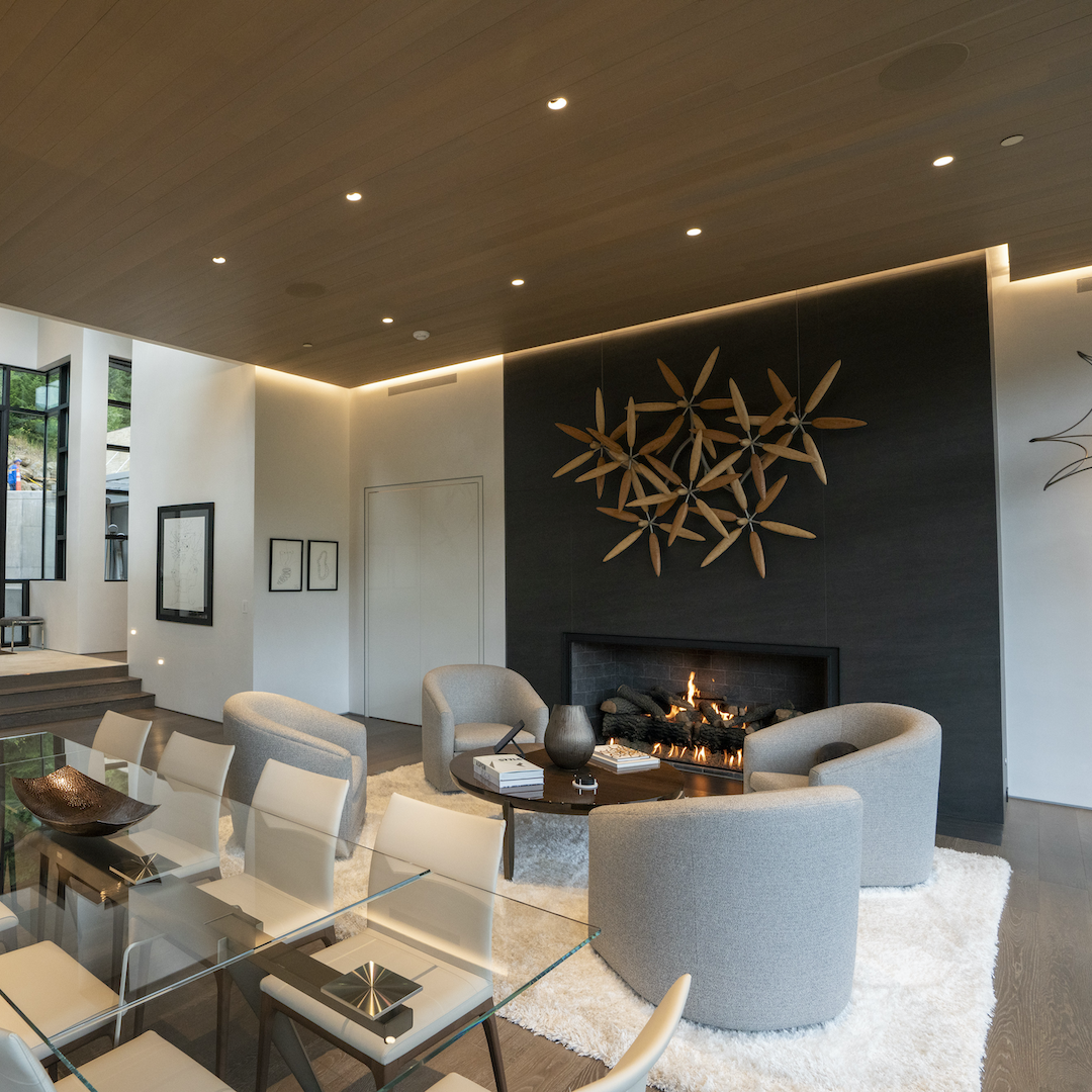 Audio is the key to transforming any environment. It supports the things you do in your home. We believe in making the experience more magical by designing speakers to disappear. There's something special about the right atmosphere without the visual distraction of the speakers.