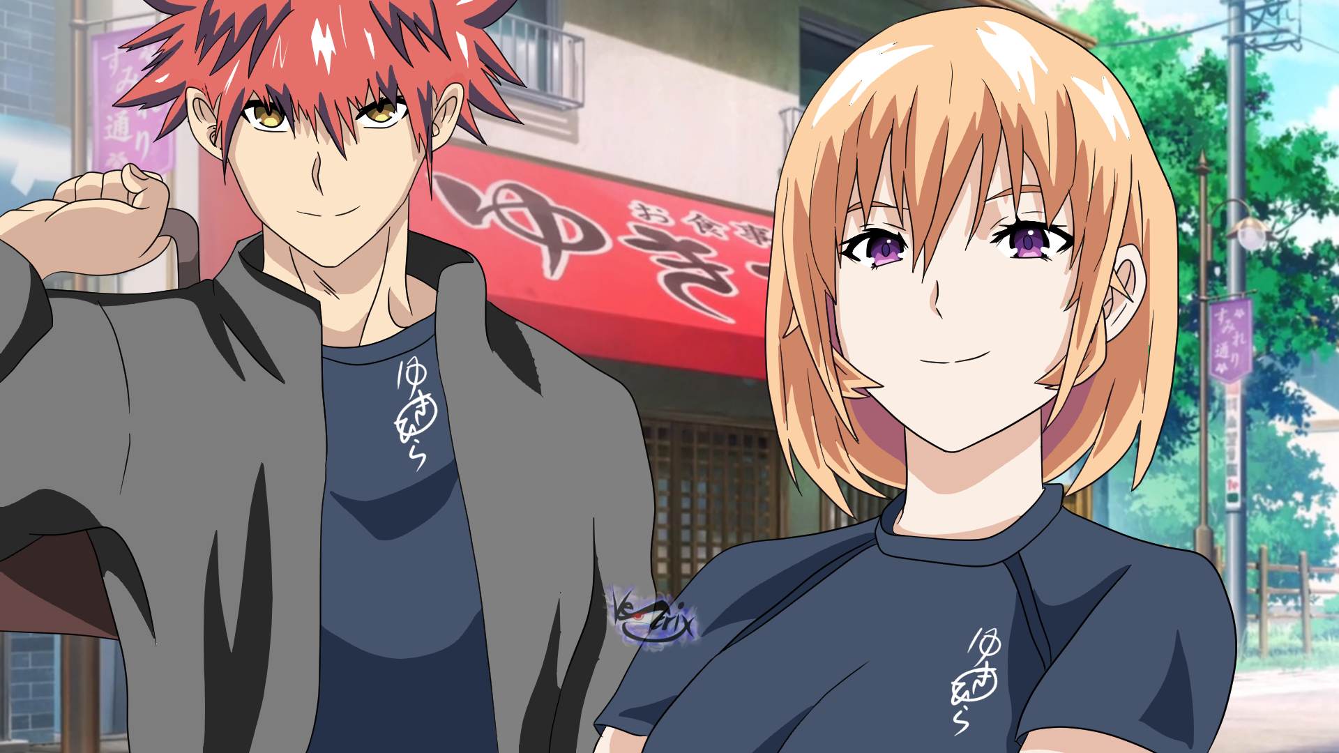 Yukihira Souma, Shokugeki no Souma #anime