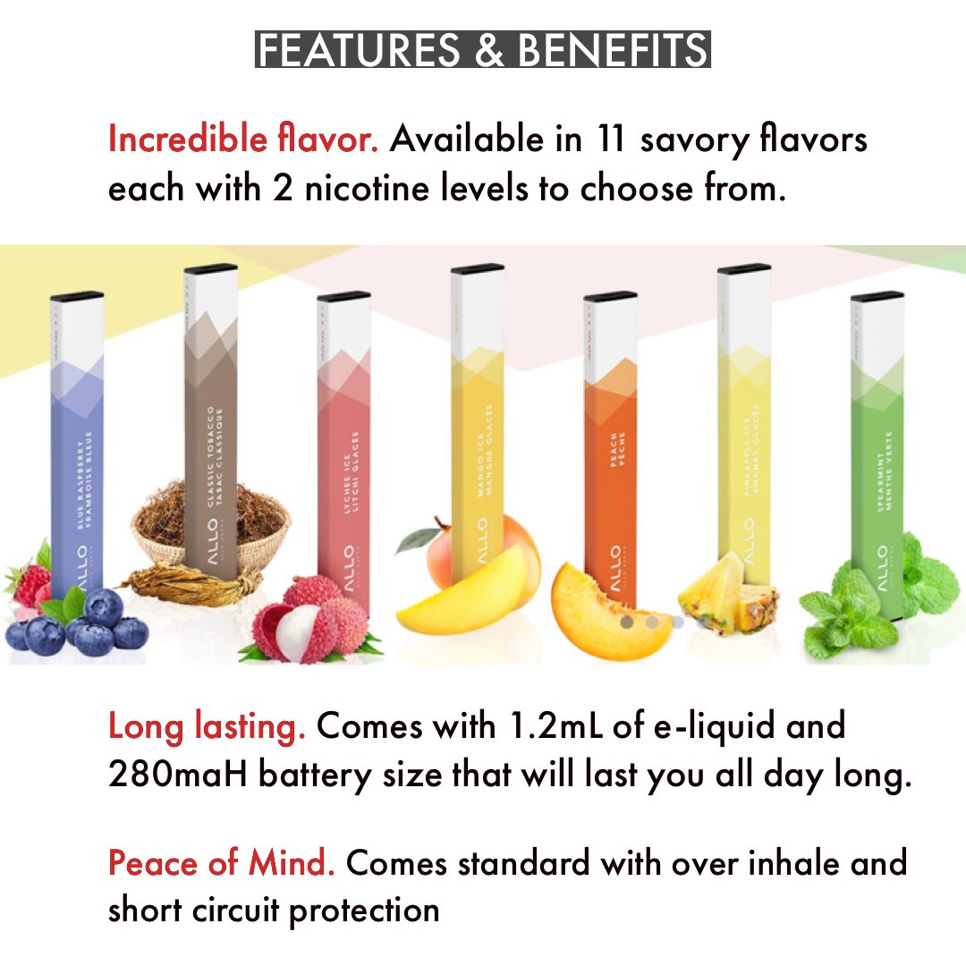 Disposable vape that you can trust. 11 incredible flavors to choose from, and more coming soon. Shop Online: https://t.co/6wVQnA8mCG In Store: 2918 West 4 Avenue #kitsilano Vancouver BC. #disposablevape #allo #allodisposable #newwavesmokekitsilano # Disposable vape that you can trust. 11 incredible flavors to choose from, and more coming soon. Shop Online: https://t.co/6wVQnA8mCG In Store: 2918 West 4 Avenue #kitsilano Vancouver BC. #disposablevape #allo #allodisposable #newwavesmokekitsilano #