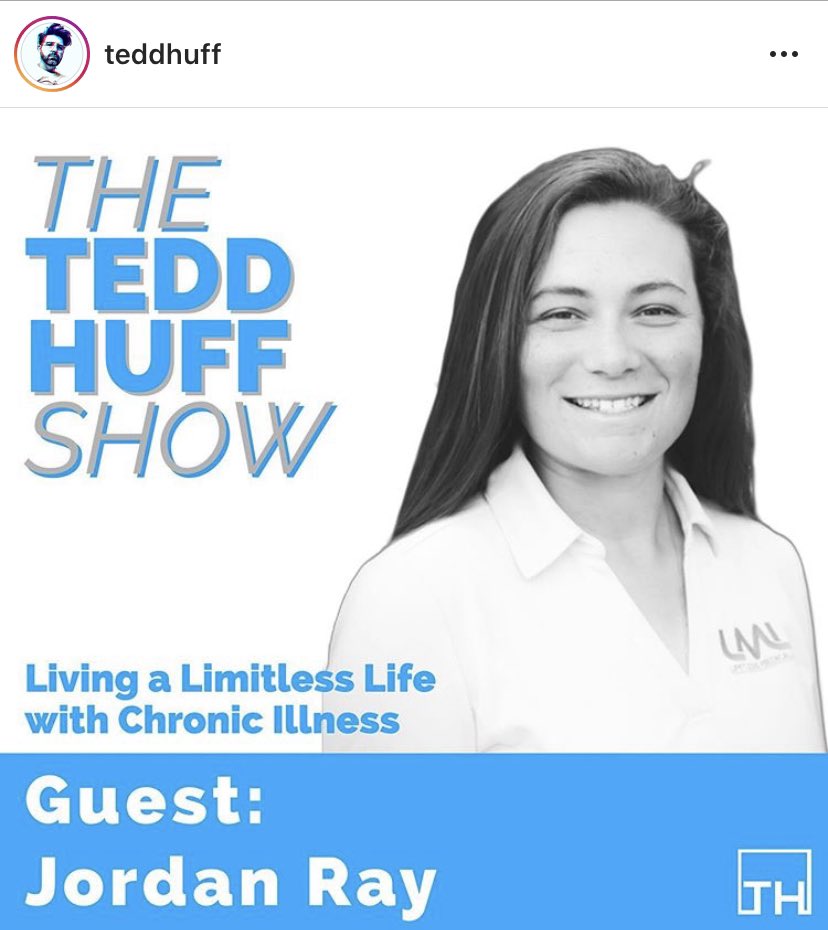 LMLbetterhealth's tweet photo. Go check out our CEOs interview on the Tedd Huff Show!! Out everywhere you can listen to podcasts!

If you want Jordan Ray on your show email Contact@LimitlessMedicalLogs.com 

#chronicillness #cancer #PatientCare #podcast #ceo #brainsurgery #athlete https://t.co/Ns7GBuCSrM
