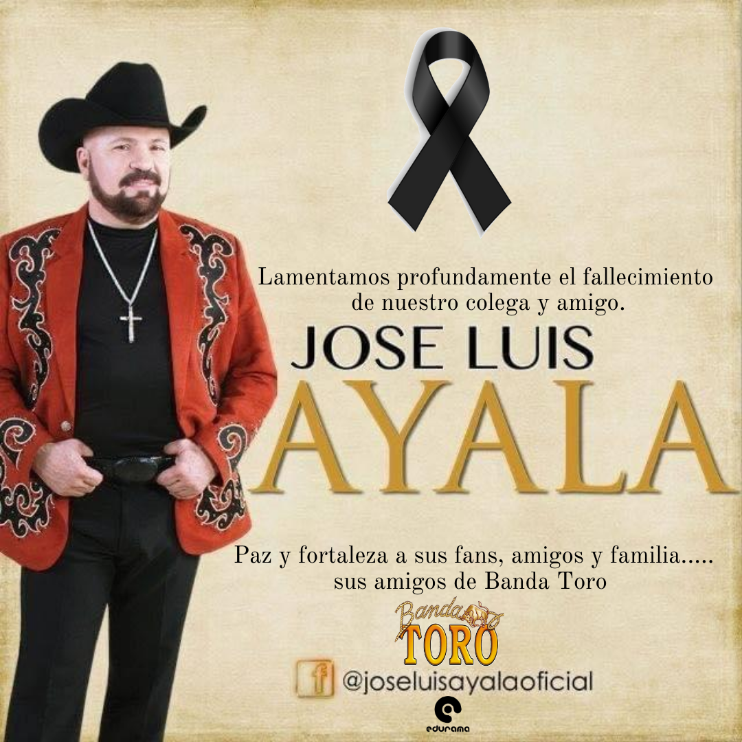 bandatoroofici2's tweet photo. Lamentamos profundamente el fallecimiento de nuestro estimado amigo José Luis Ayala, Baterista y hermano de nuestro amigo Ramón Ayala, tú legado musical quedará para la eternidad, descansa en paz amigo.
A la familia Ayala, amigos y fans, nuestro más sentido pésame.
Banda Toro. https://t.co/30B0vmSQeL