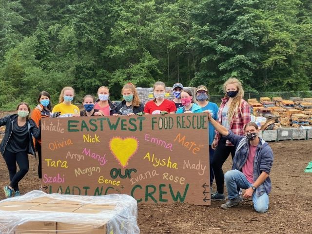 Thank you to our loading crew - a group of young adult volunteers that have been putting in about 70 hours a week to do most of the unloading of food coming in and loading of vehicles to send it out to food banks.  You are our backbone and we could not do this without you!