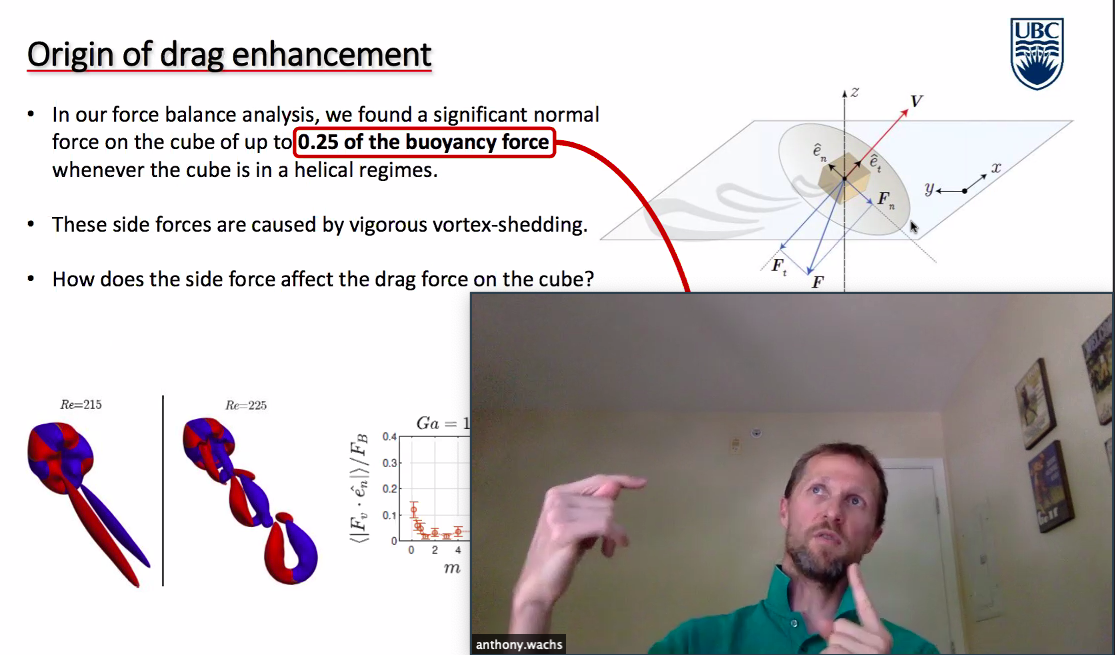 jesse_caps's tweet photo. Really enjoyed the conversation we had with Prof. Anthony Wachs @ubcmath @CHBEUBC on his work related to #fluiddynamics and #granularflow of non-spherical particles. Check out some of his recent papers: https://t.co/5JM8bLPJFN  https://t.co/1YFVcV90eu https://t.co/7SObs93WXS
