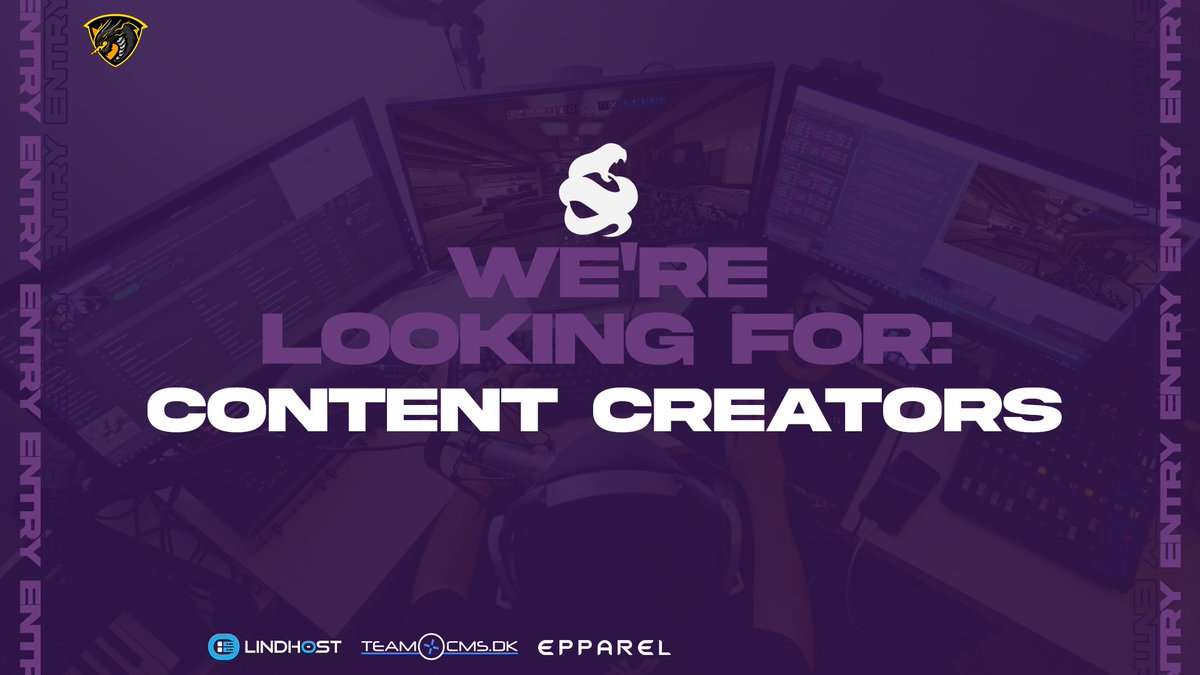 EntryEsports's tweet photo. Are you’re a youtuber or streamer?🤔💜🖤 
then sign up and apply for ENTRY ESPORTS as a content creator🤩💜🖤

https://t.co/3aBJol9nSg https://t.co/SSP6CP0cxY