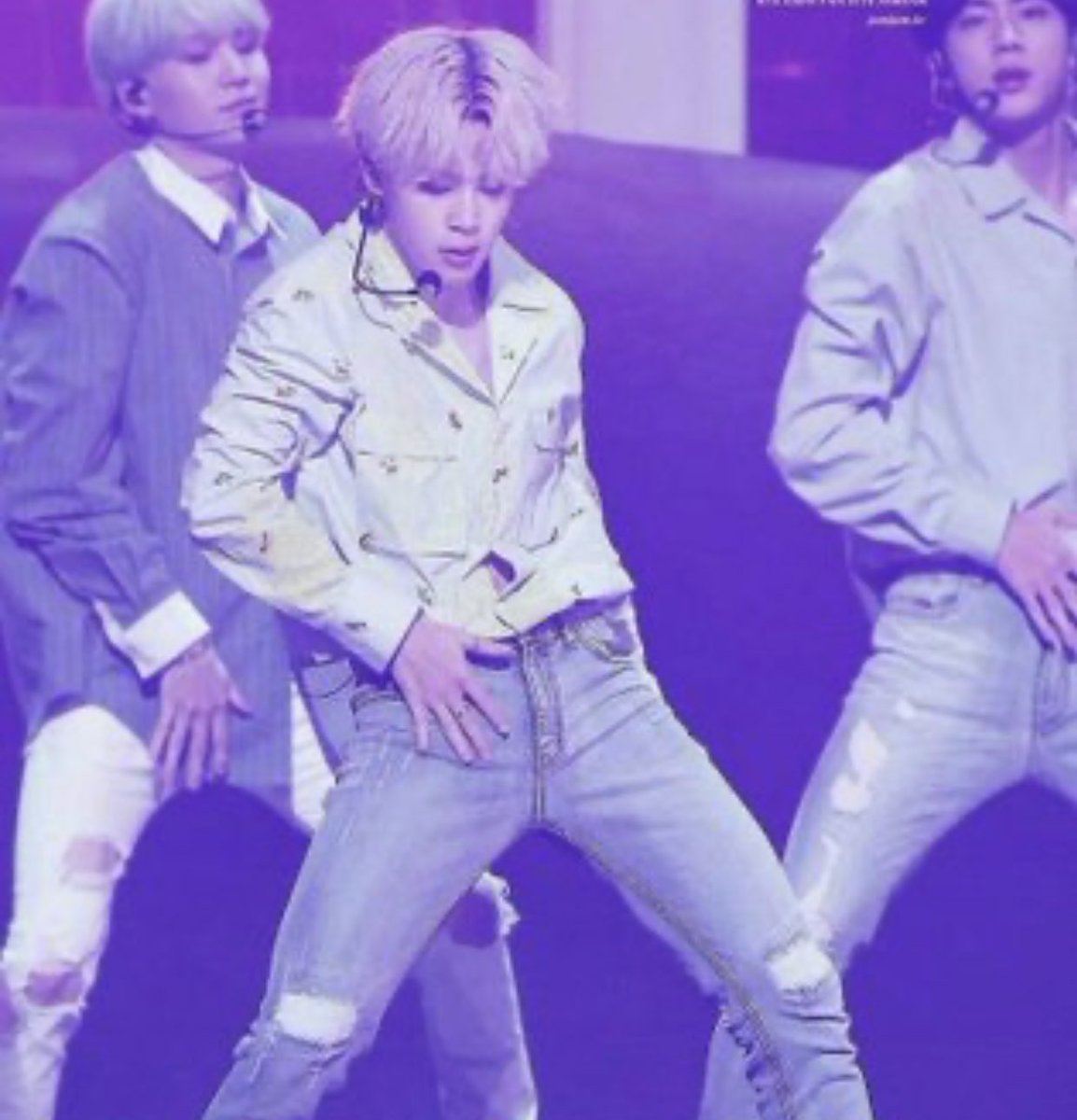 jimin in ripped jeans ; a thread
