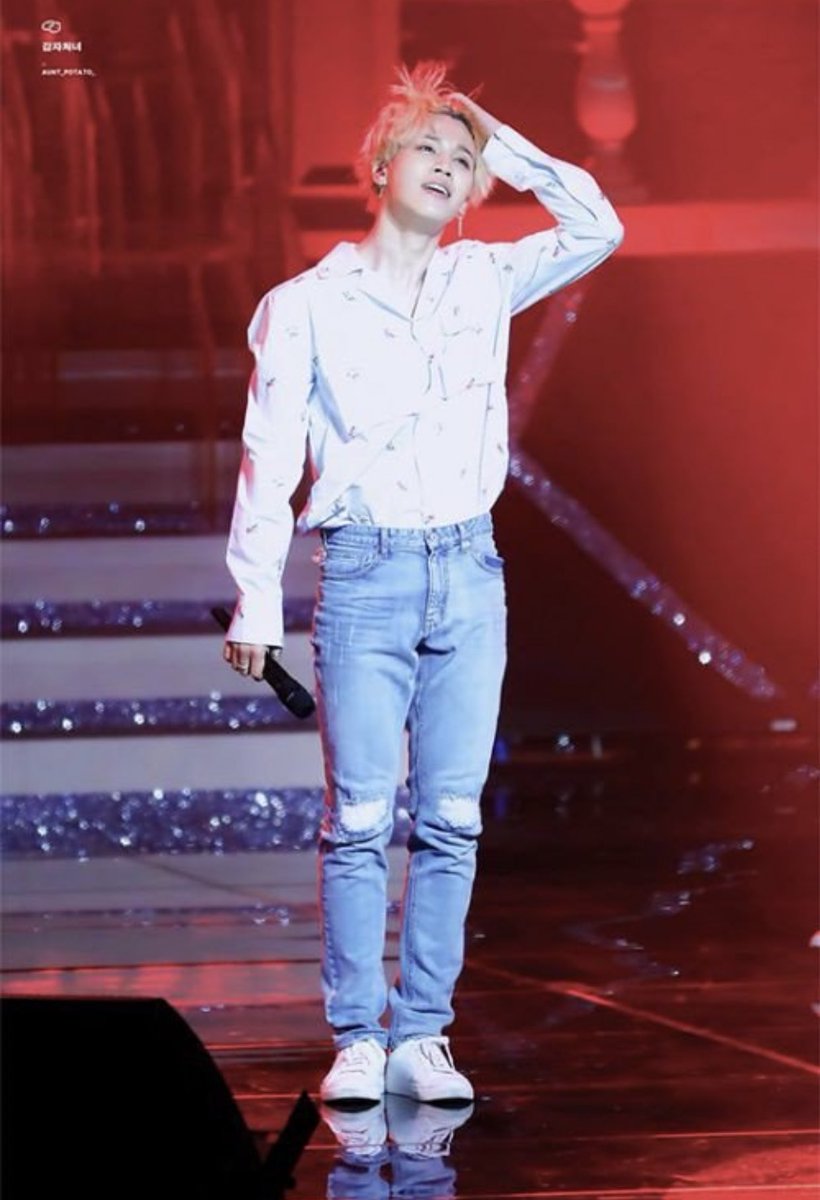 jimin in ripped jeans ; a thread