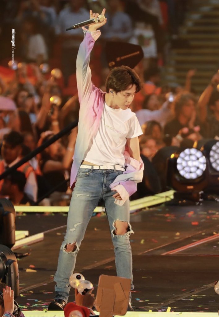 jimin in ripped jeans ; a thread