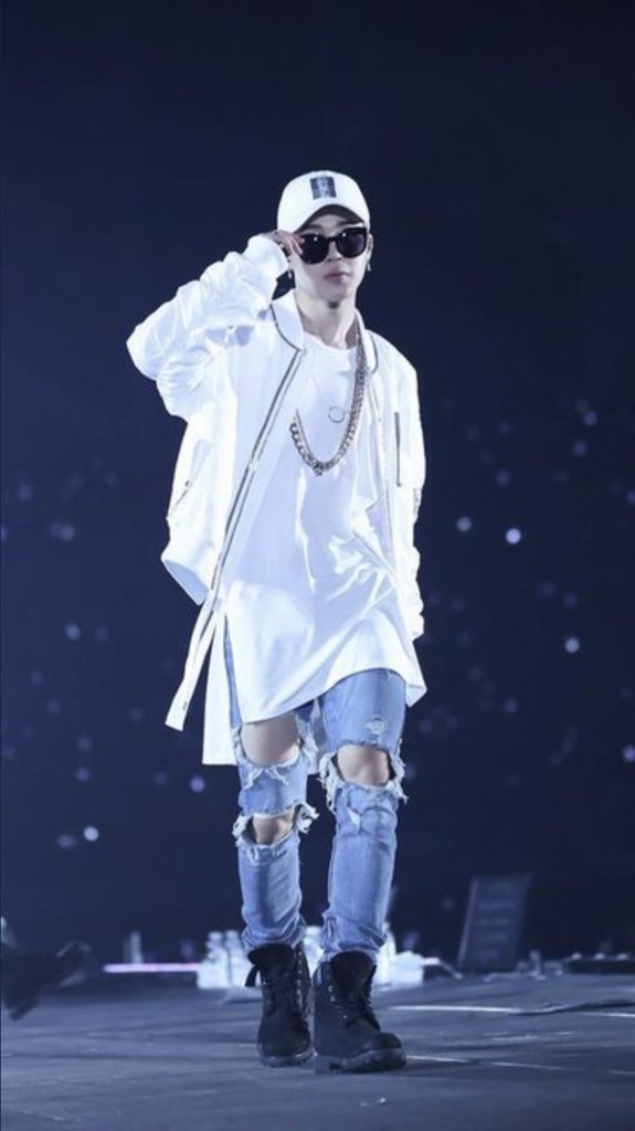 jimin in ripped jeans ; a thread