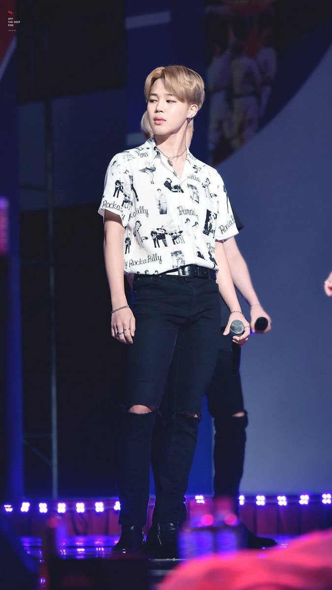 jimin in ripped jeans ; a thread