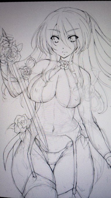 ペン入れくらい終わらんか思ったけど無理だった。仕事行ってきま(T_T) 