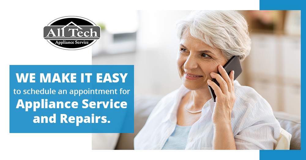 We make it easy to schedule an appointment for #ApplianceService and #Repairs. Simply call us, send us an email or fill out the simple form on our website to schedule your appointment. bit.ly/3haXQu8