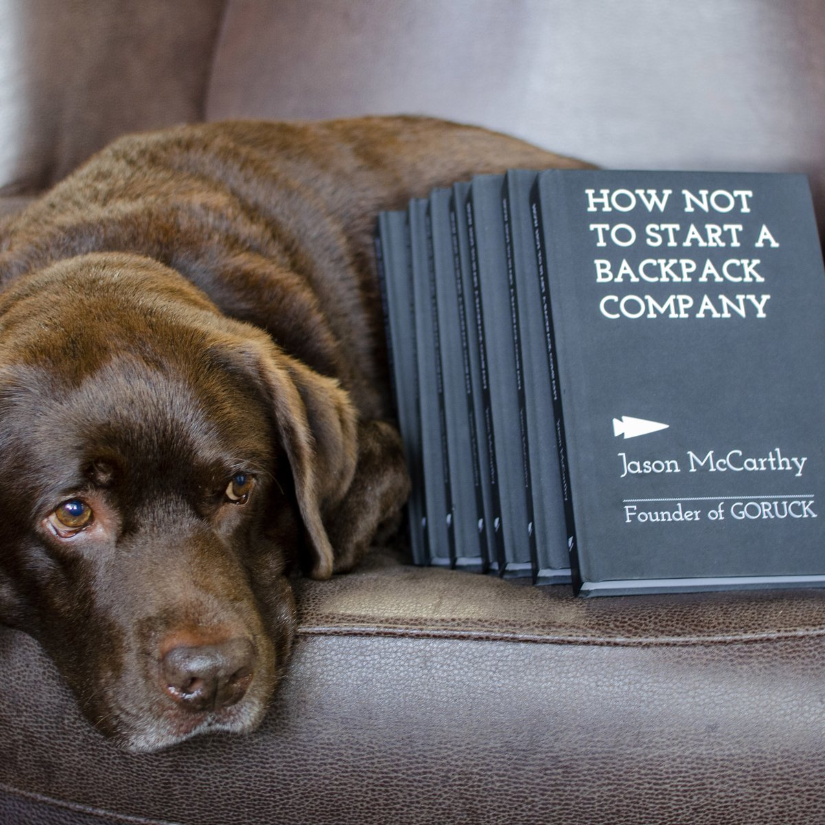 GORUCK's tweet photo. "How Not to Start a Backpack Company," the debut book from Jason McCarthy, founder of GORUCK. Pre-order yours today and receive a signed copy and commemorative Java Summer 2010 patch: https://t.co/GeqliCwKFC. | #GORUCK https://t.co/dDbSgDsNPN