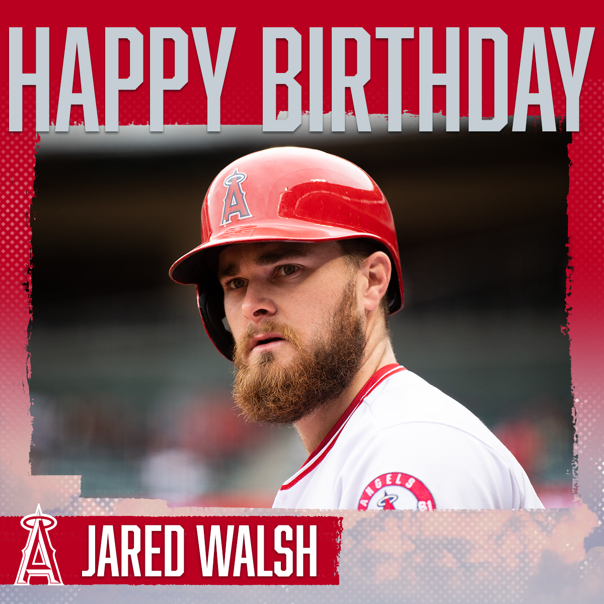 Angels's tweet photo. Happy birthday, @Walshey21! 🥳️ https://t.co/bEgxrHeIwf