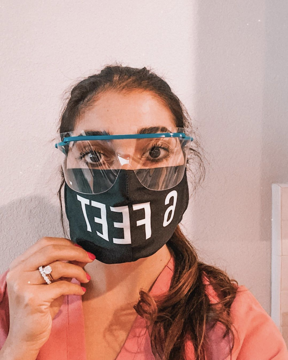 AACNme's tweet photo. We would like to express our gratitude to all the friends, family and colleagues helping slow the spread by wearing a mask. 😷Join us by posting a photo of yourself wearing mask and tagging #NationalWearAMaskDay! (Photos: Andrea D., Natalie, Sherwin) https://t.co/WEhQLtwGaA