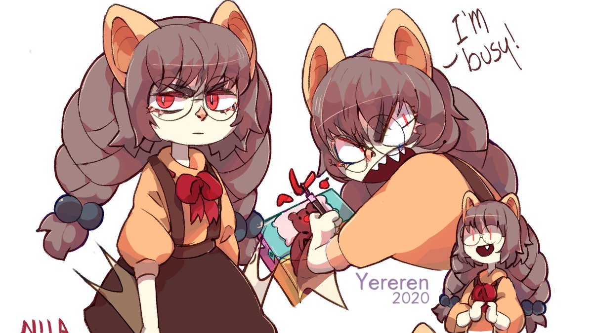 yererennn's tweet photo. Hello! I'm Geraldine, a 20yo Colombian artist. I like to draw mostly human/anthro but I love colorful things ✨

#NobodyArtistClub  #ArtistOnTwitter https://t.co/N9zJwuF8u1